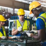 industrial workforce team scaling production operations efficiently
